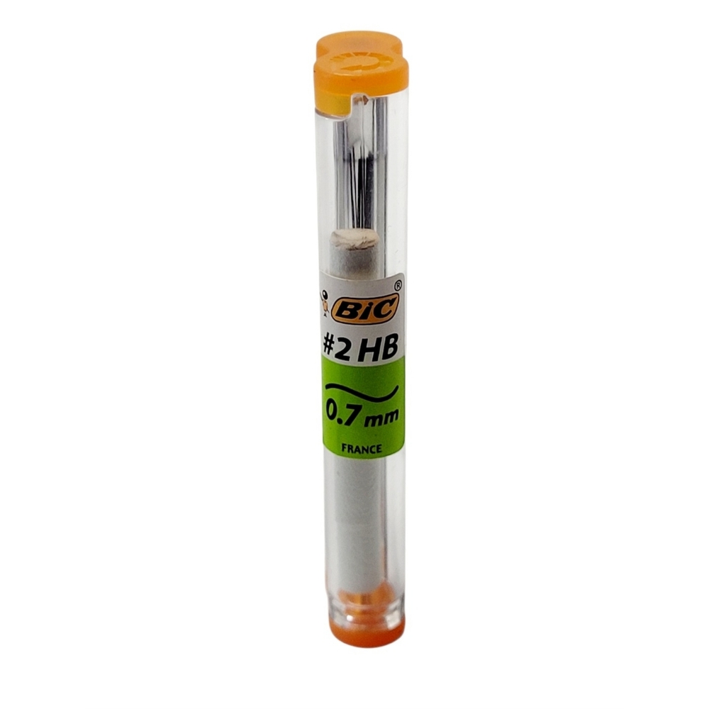 BIC #2 HB Mechanical Pencil 0.7mm Lead Refills And Erasers (1) One Tube Only. Pr
